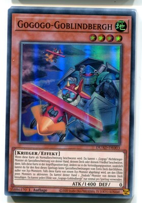 Yu-Gi-Oh! Gogogo Goblindbergh Super Rare DUAD-DE003