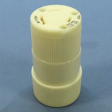 Bryant 71230-NC Nylon Turn Twist Locking Connector Nema L12-30R 30A 480V 3Ø