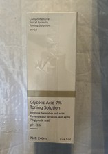 Glycolic Acid 7 Toning Solution 8.44 fl oz pH 3.6 Exp Date 03/28/2027