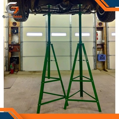 4000 LB Capacity Automotive Tall Under Hoist Jack Stabilizer Stand Support Lift