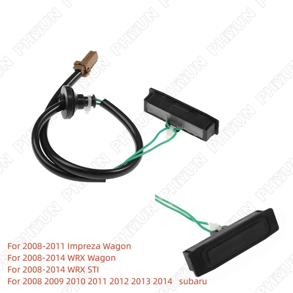 Rear Lift TailGate Trunk Switch 63270FG001 For 2008-2014 Subaru Impreza WRX STi - Image 2 of 4