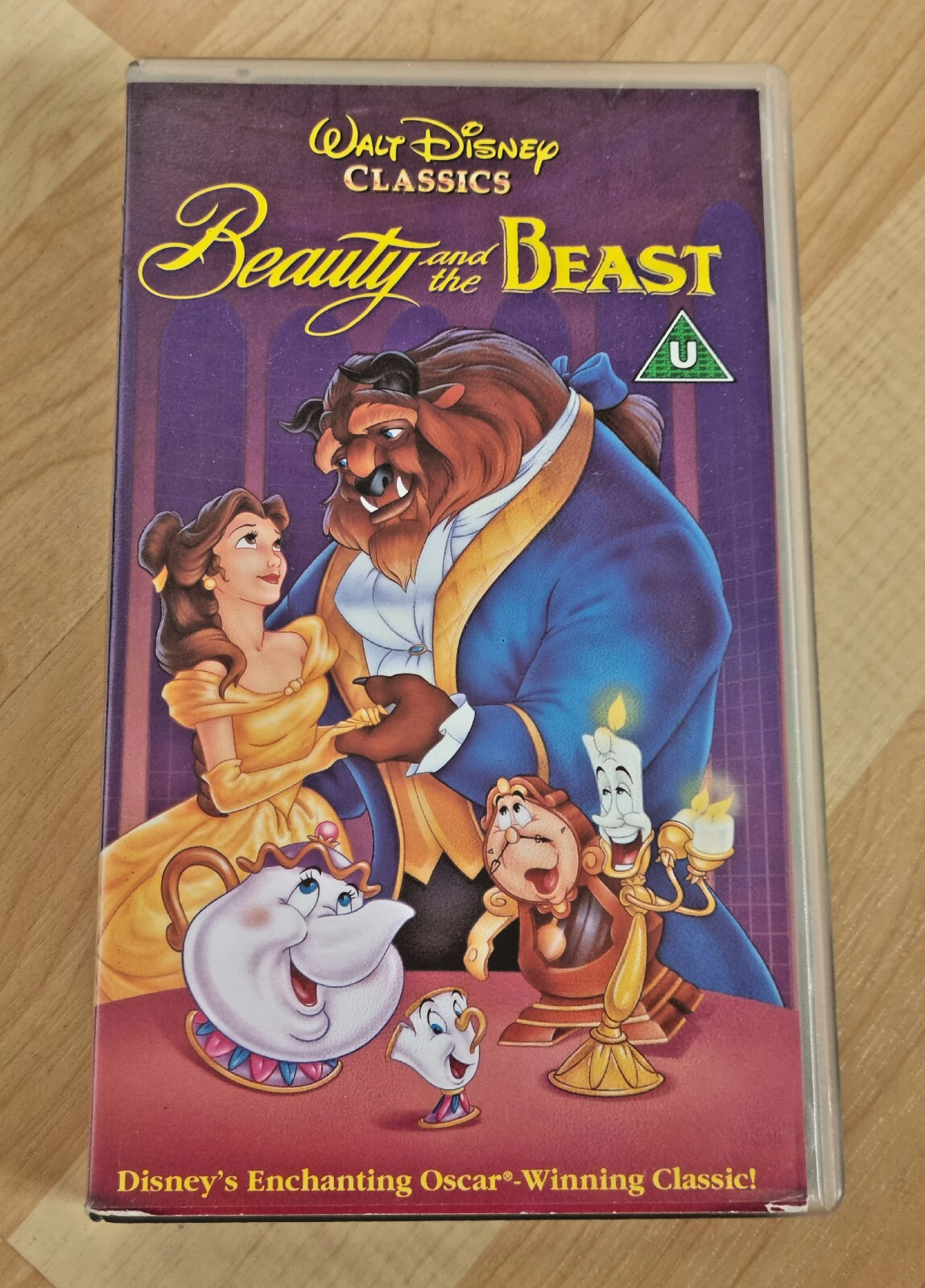 Oscar Winning Classic Walt Disney Beauty And The Beast VHS