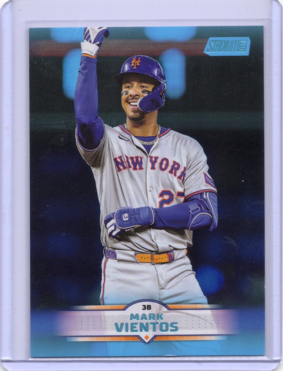 2025 Stadium Club #129 Mark Vientos Light Blue Foil