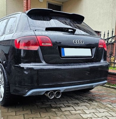 Roof Boot Lid RS3 Style Spoiler for Audi A3 8P 5D 2003-2013