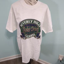 Vintage Beverly Hills Rodeo Drive California 90210 Shirt large Hanes comfort