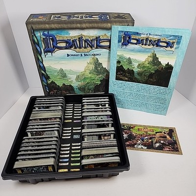 Dominion 2nd Edition Board Game 100% Complete 2016 Rio Grande Card Organizer Set