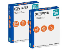 Pen Gear Copy Paper 8.5 x 11 92 Bright 20 lb 2 Reams 1000 Sheets