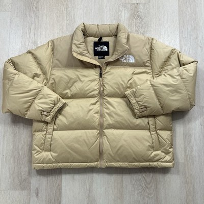 The North Face 1996 Retro Nuptse 700 Down Jacket Khaki Stone Women s 2X