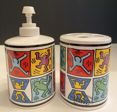 Rare Keith Haring 1996 Playboy Art Archives Soap Dispenser
