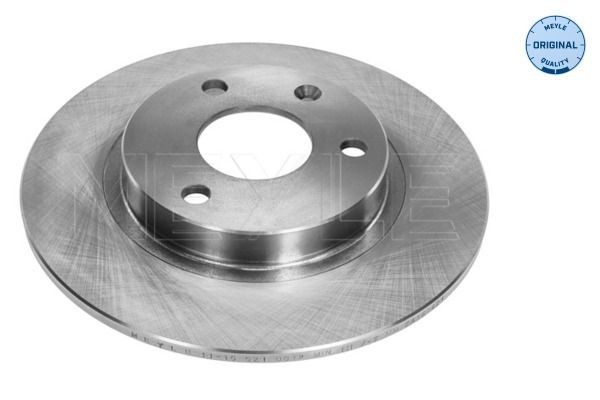 2X Bremsscheibe Vorne Meyle 11 15 521 0012 FÜR CitroËN Peugeot Scheibenbremse-image