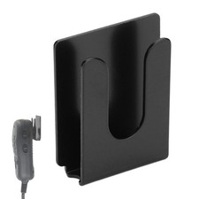 Universal Wall Self-adhesive Mic Clips Black Metal CB Radio Mic Clip Holder
