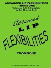 Advanced Lip Flexibilities Tune book trombone Colin Charles Colin Corp.