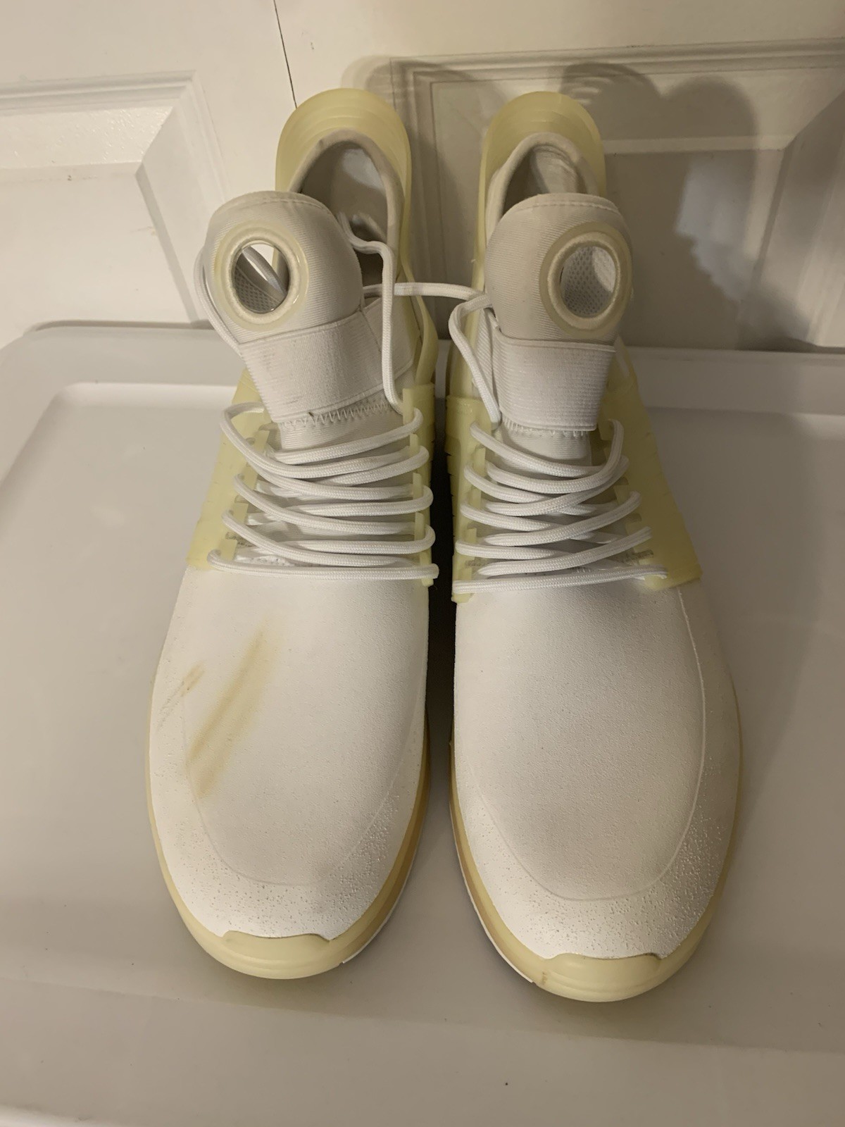 Supra Chad Muska Skytop V Men's Size 13 White Mid Top Skateboard  Shoes image 7