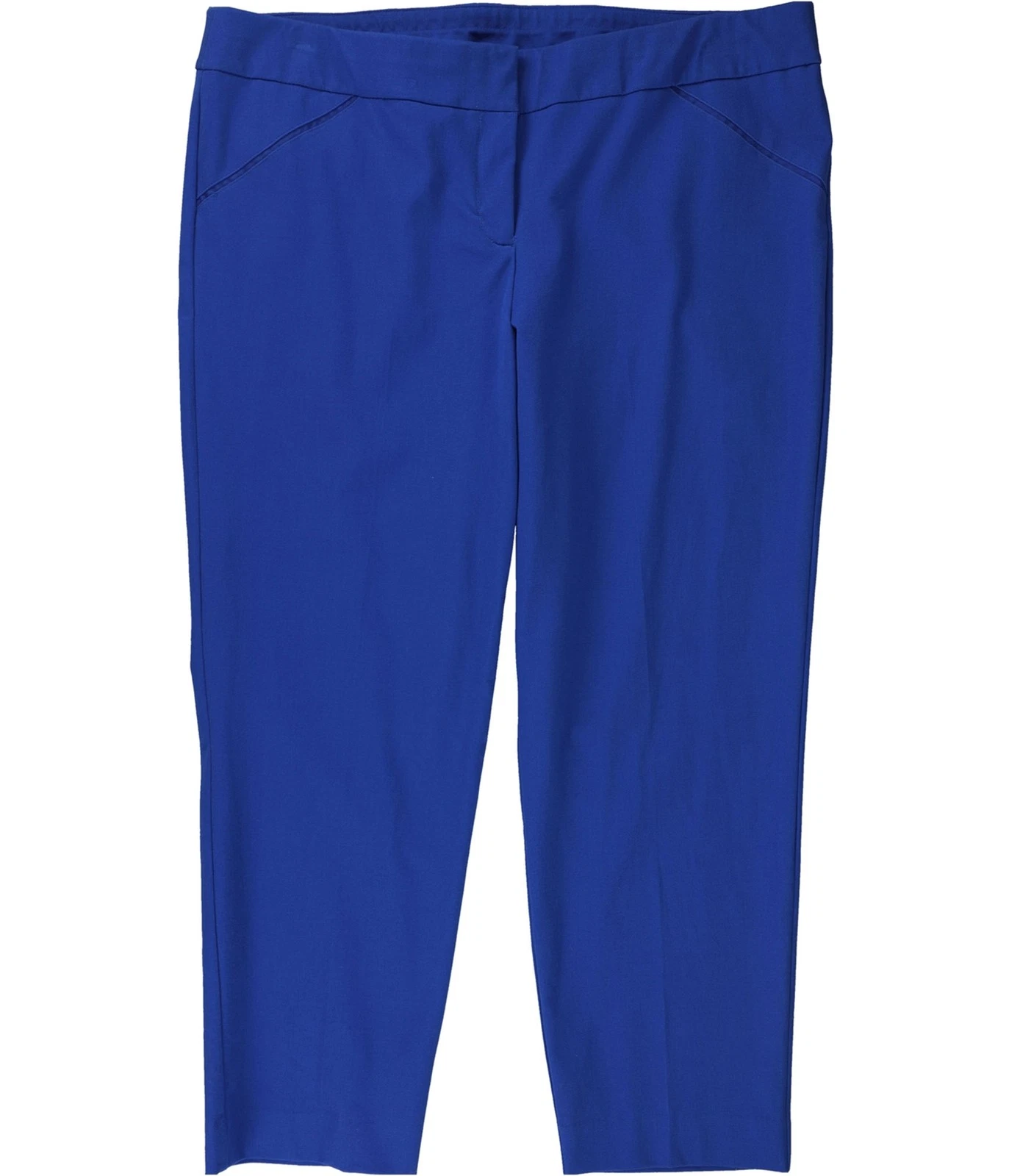 Alfani Womens Solid Tapered Slim Cropped Capri Casual Pants, stormysea, 12