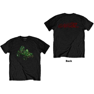 Gorillaz Group Green Geep lizenziert T-Shirt Herren