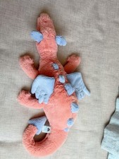 Jellycat Amuseable Fluffy Orange Dragon Persimmon Plush Doll Gift Kids Toy 19in