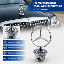 Motorhaube Stood Zeichen A2218800086 für Mercedes Benz W202 W203 Stern Emblem Motorhaube Stood Zeichen A2218800086 für Mercedes Benz W202 W203 Stern Emblem