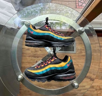 Size 6 M - Nike Air Max 95 SE Black Bright Spruce Og Retro 2019 Premium 7.5 Wmns