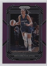 2023 Panini Prizm WNBA Purple Prizm 148/149 Bridget Carleton #37 0z5u