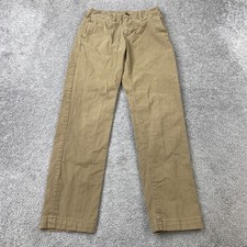American Eagle Flex Pants Men's 26x30 Tan Casual Chino Stretch