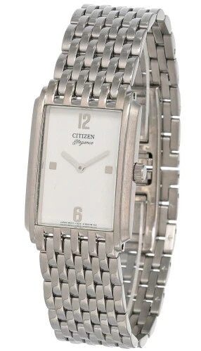 CITIZEN Elegance White Dial Stainless Steel Men's Watch BB0190-57AZ