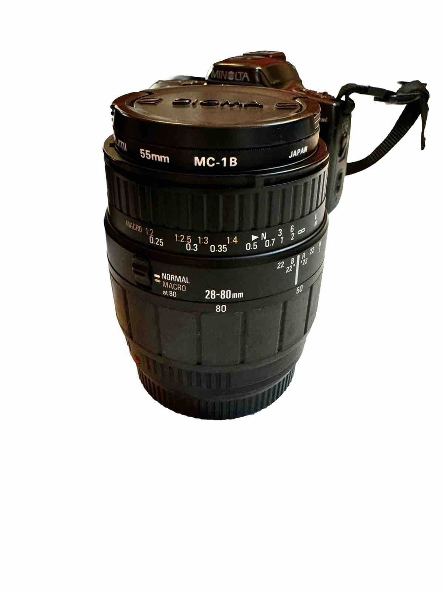Sigma Zoom 28-80mm II Macro Aspherical Lens Minolta