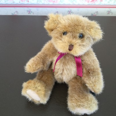 Neu Chadsworth Teddybär hellbraun 6 Zoll sitzend nicht verbunden kann nicht stehen