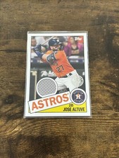 2020 Topps Series 1 - Jose Altuve 1985 35th Anniversary Relic #85TR-JA - Astros