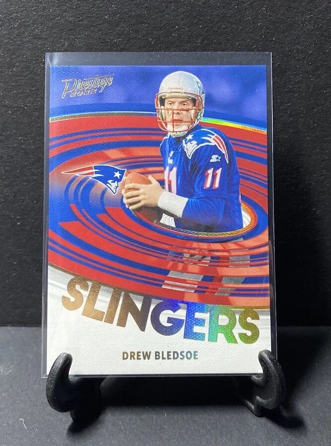 2022 Panini Prestige Drew Bledsoe Case Hit SSP Slingers - Buffalo Bills
