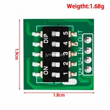 3.3-18V Timer Switch Controller Module 10S-24H Steady Adjustable Delay Module-
