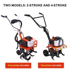 Small Gasoline Microtiller Multifunctional Rotary Tiller Agricultural Gardening