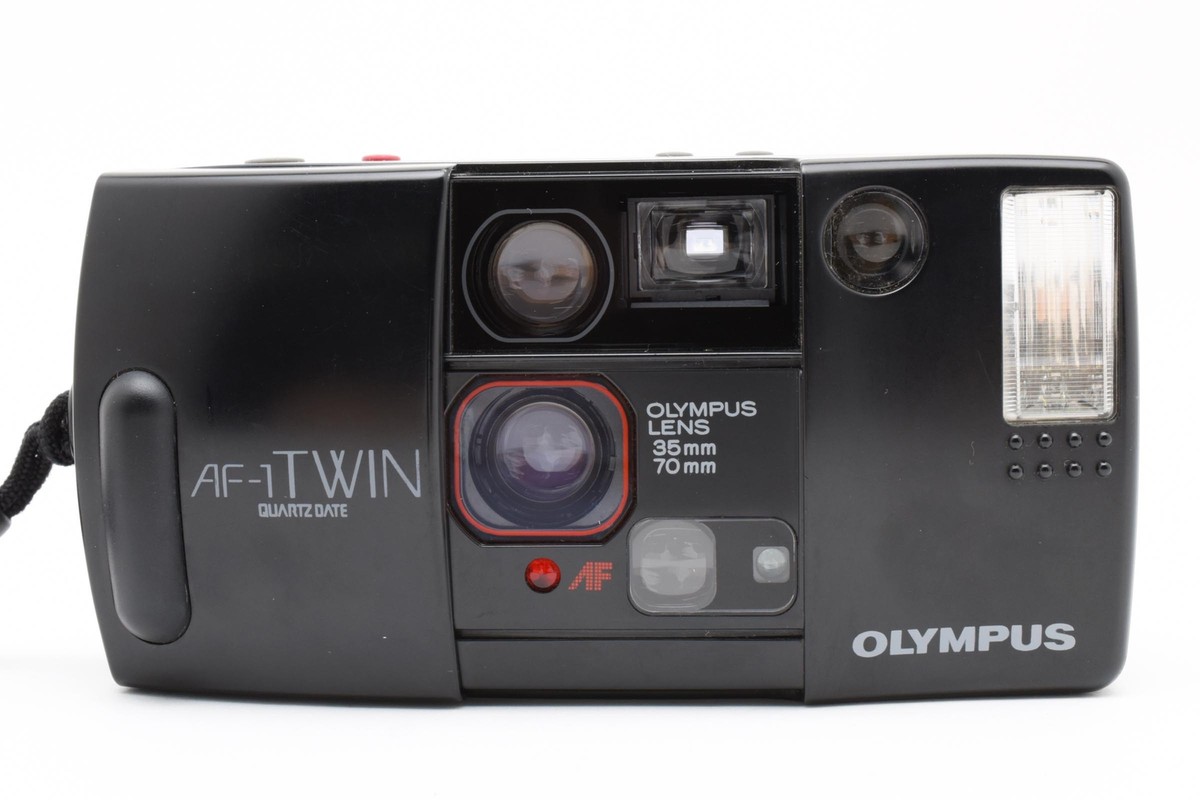 All Work Near MINT] Olympus AF-1 TWIN Quartz Date