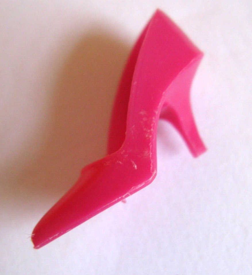 VINTAGE BARBIE JC PENNEY SHOE BAG GRAPE RASPBERRY ONE SINGLE CLOSED TOE