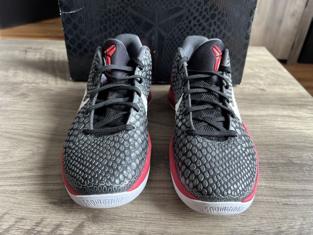 Nike Zoom Kobe 6 Bred Men's Size 8.5 Black Varsity Red Nike Zoom Kobe 6 Bred Men's Size 8.5 Black Varsity Red