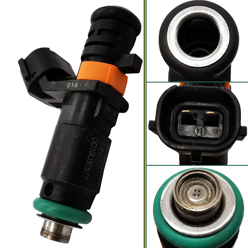 Juego de 12 piezas para inyectores de combustible Volkswagen Jetta 2011-2015 2,0 L SOHC 06A906031CP Foto 3 de 4