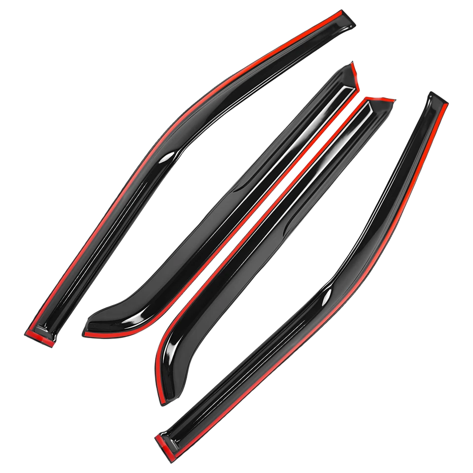 Viseras de ventana para Ford Explorer 2011-2019 deflector de viento ventilación protector de lluvia protector Foto 2 de 4