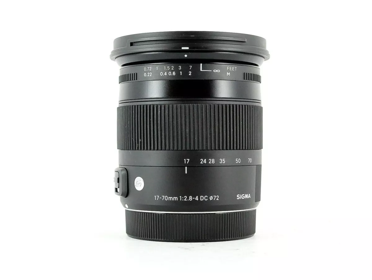 Sigma 17-70mm F2.8-4 DC Macro OS HSM 'C' Contemporary Lens for