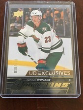 2015-16 Upper Deck Series 2 Gustav Olofsson #486 Young Guns Exclusives 055/100