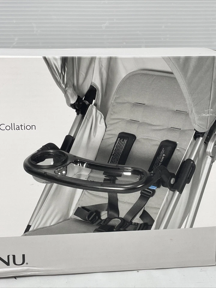 Bandeja de aperitivos transparente para cochecito UPPAbaby Minu/Minu V2 nueva sellada Foto 2 de 4