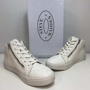 steve madden snakeskin high top sneakers