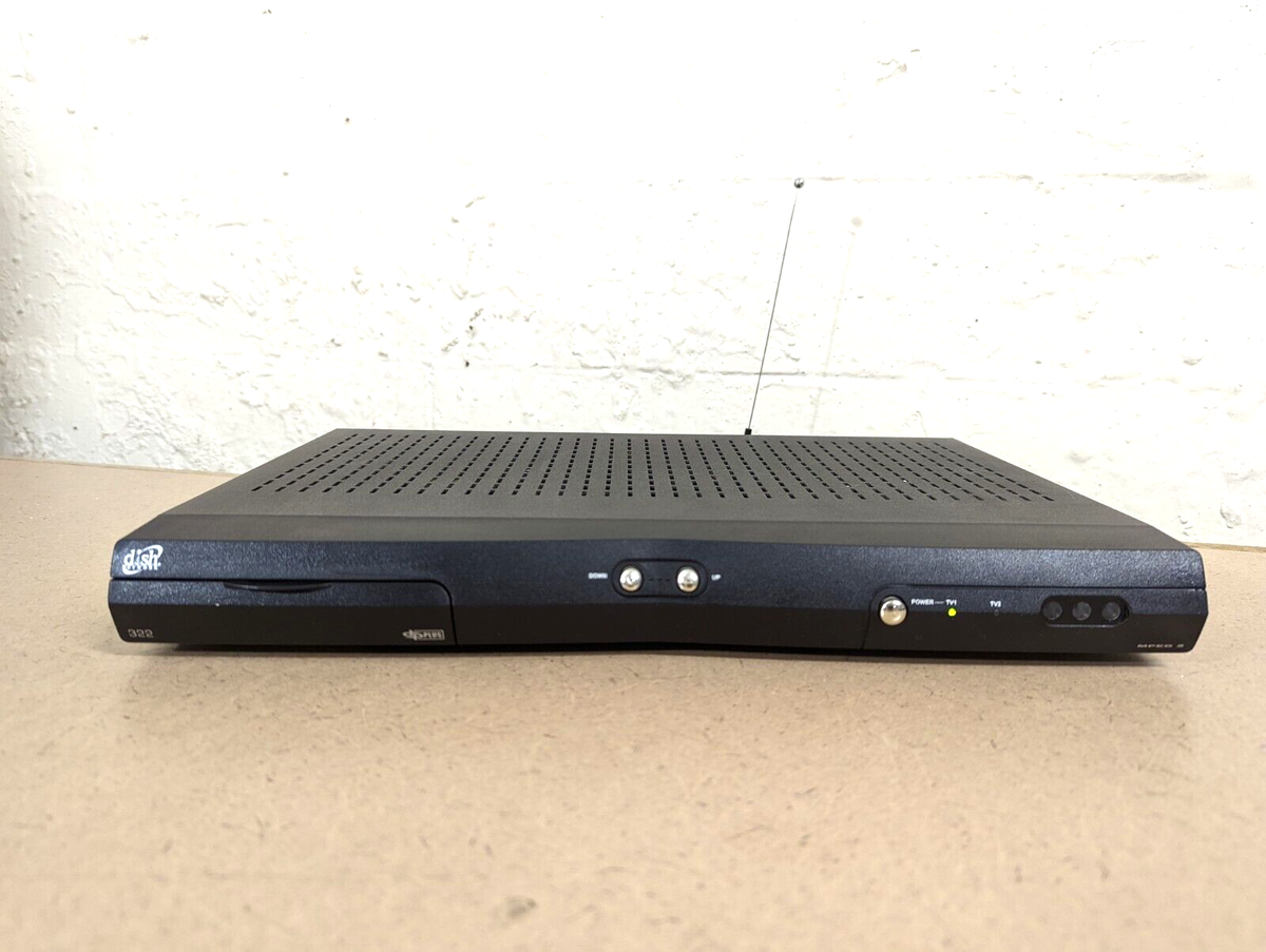 DISH// 「#DISH」 DISH NETWORK 322 Dual Tuner Receiver MPEG 2 DISH322 MPN: DE07 DE08