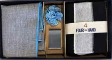 Pocket Square Money Clip Socks Lapel Pin Men's Gift set