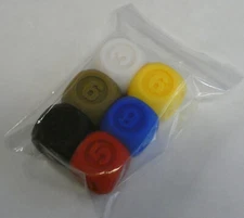 Large Dice Six Sided Cube 1-6 Random Color 1"/1.25"/1.5"/1.75" Rounded Set New