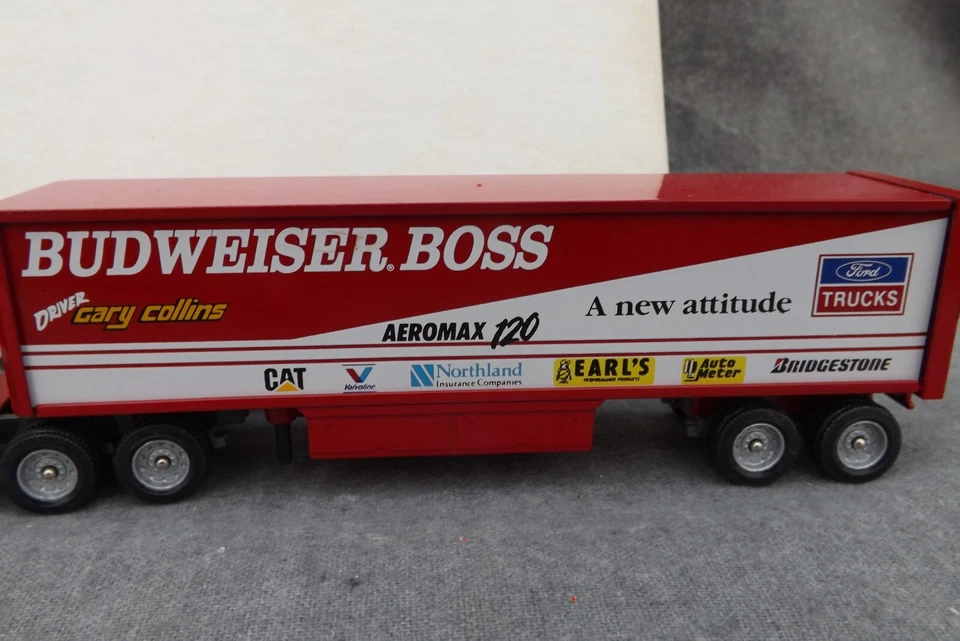 WINROSS Budweiser Beer Boss Truck Ford Aeromax Gary Collins El Dorado Springs MO - Image 2 of 4