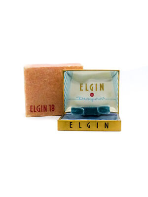 Elgin DURAPOWER Uhrenschachtel mit original Umkarton