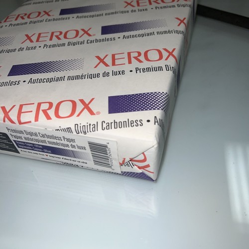8 1/2 x 11 Xerox 2 Part (NCR) Carbonless Paper Pack Of 250 Sets Reverse Pre - Picture 5 of 7