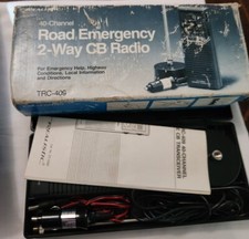 Realistic 40 Channel Road Emergency 2 Way CB Radio TRC-409