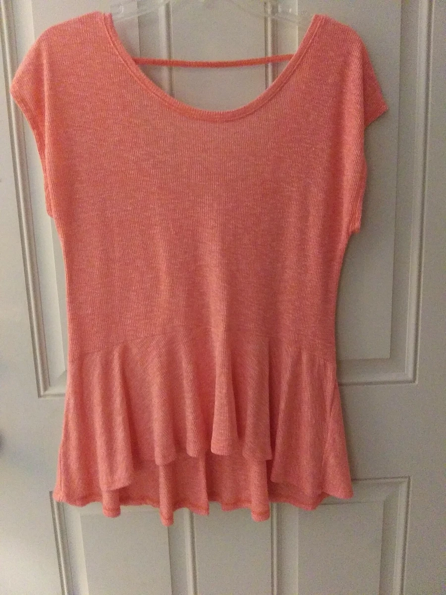 Hollister peplum top deals