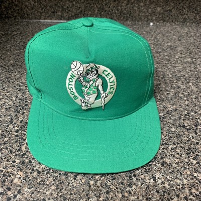 VTG 90s Boston Celtics Snapback Hat NBA 