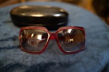 Gucci Glasses Sunglasses Transparent Red 2562/s Italy Designer Womens